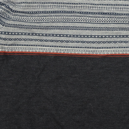 Cedar Wood State  Mens Grey Geometric  Pullover Jumper Size XS