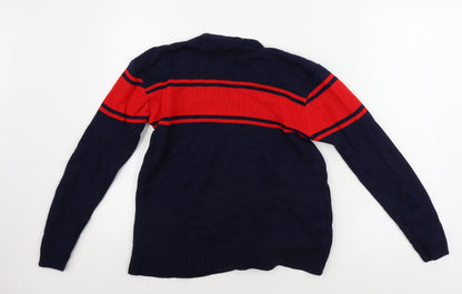 Boohoo  Mens Blue   Pullover Jumper Size M