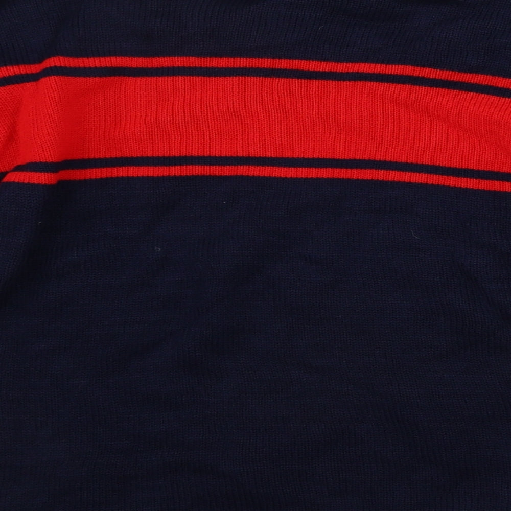 Boohoo  Mens Blue   Pullover Jumper Size M