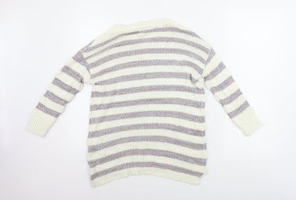Womens UK Size 12 Marks and Spencer Beige Pullover Jumper