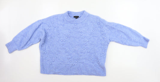 F&F  Womens Blue   Pullover Jumper Size 10