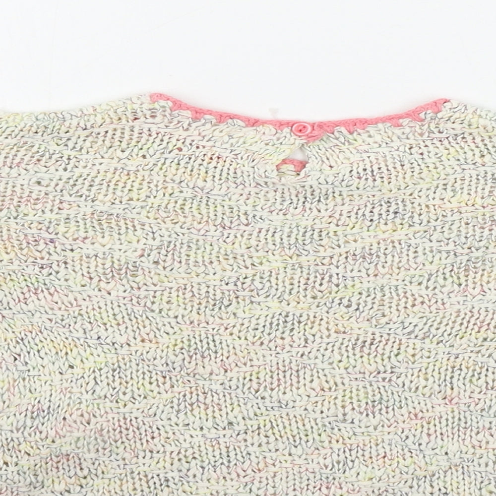 Zara Girls Beige   Pullover Jumper Size 2-3 Years