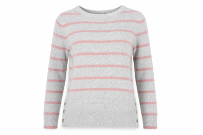 Womens UK Size M Oasis Grey Pullover Jumper