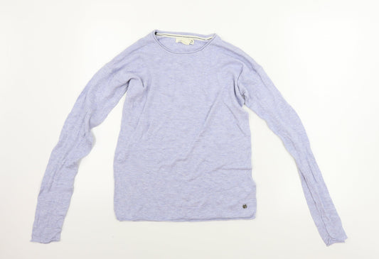 Womens UK Size XS H&M Blue Pullover Jumper