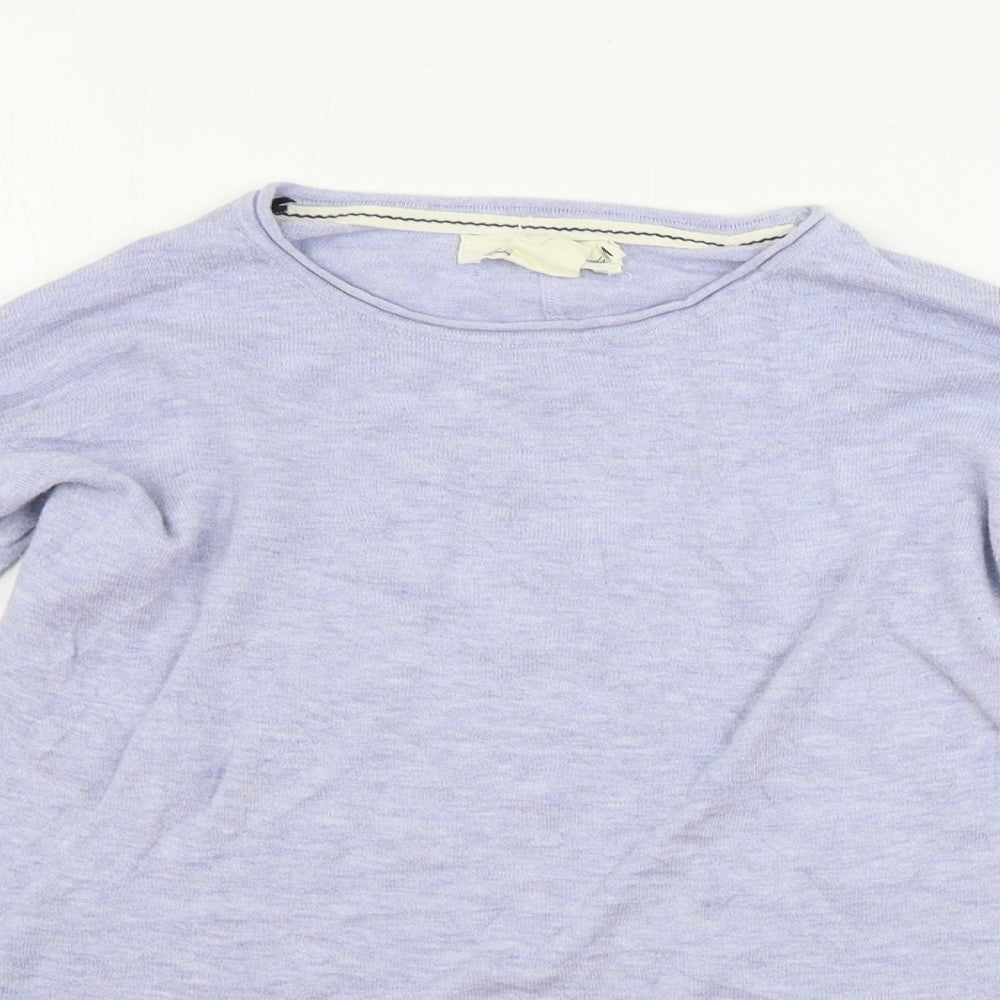 Womens UK Size XS H&M Blue Pullover Jumper