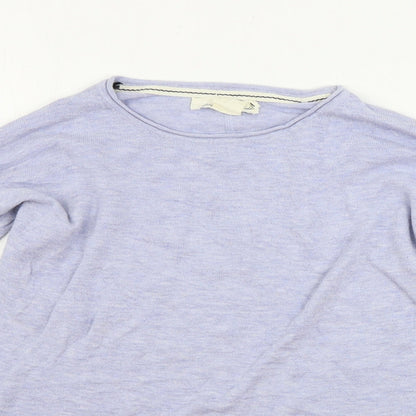 Womens UK Size XS H&M Blue Pullover Jumper