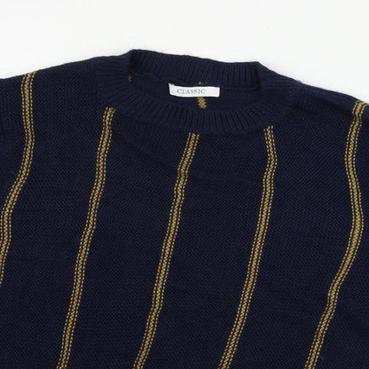 Womens UK Size 16 Marks and Spencer Blue Pullover Jumper