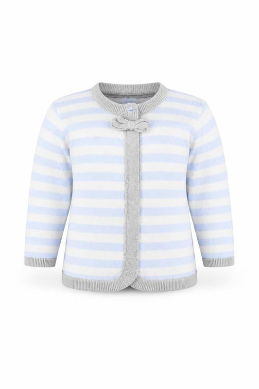 Rockabye-Baby  Boys Blue Striped  Pullover Jumper Size 6-9 Months