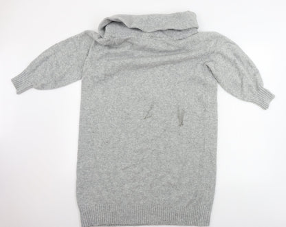 H&M  Womens Grey   Pullover Jumper Size M