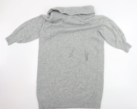 H&M  Womens Grey   Pullover Jumper Size M