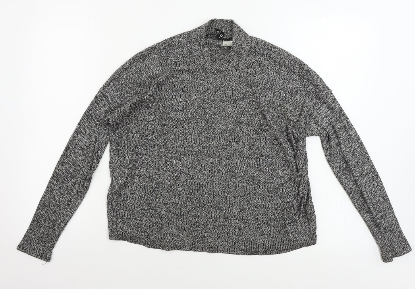 Womens UK Size S H&M Grey Pullover Jumper