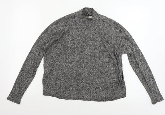 Womens UK Size S H&M Grey Pullover Jumper