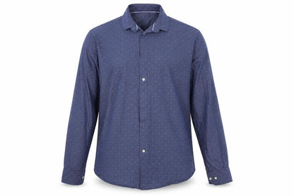 French Connection  Mens Blue    Button-Up Size 16