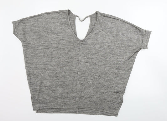 F&F  Womens Grey   Basic Blouse Size 14
