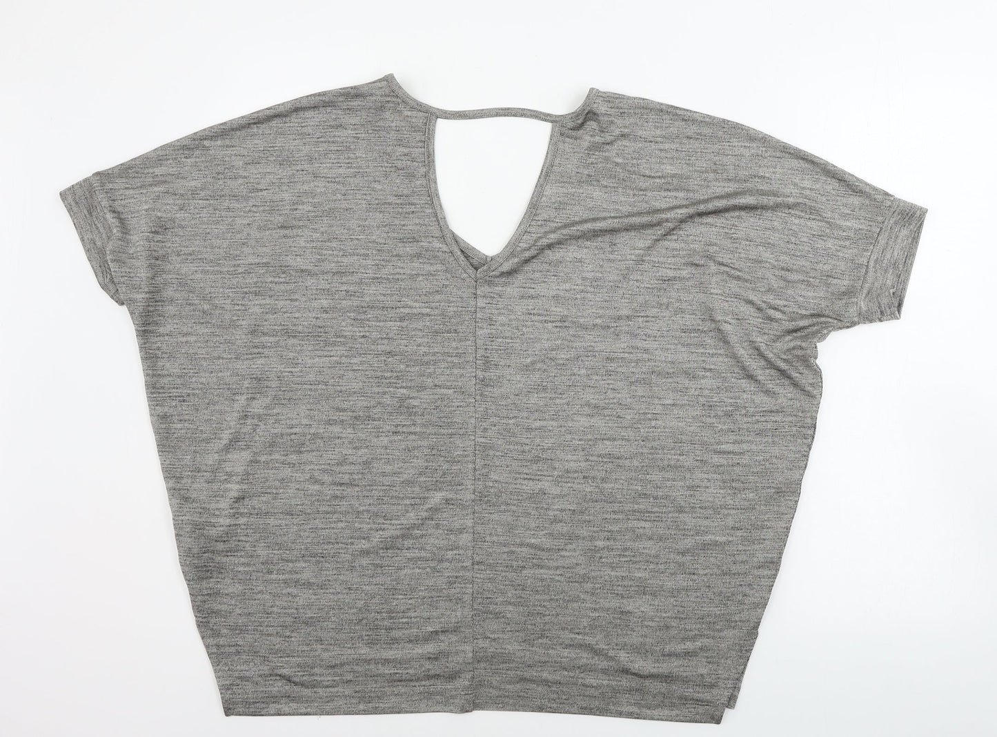 F&F  Womens Grey   Basic Blouse Size 14