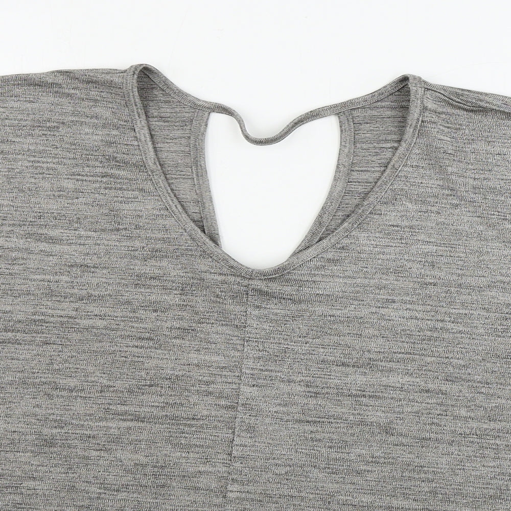 F&F  Womens Grey   Basic Blouse Size 14