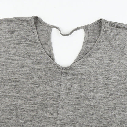 F&F  Womens Grey   Basic Blouse Size 14