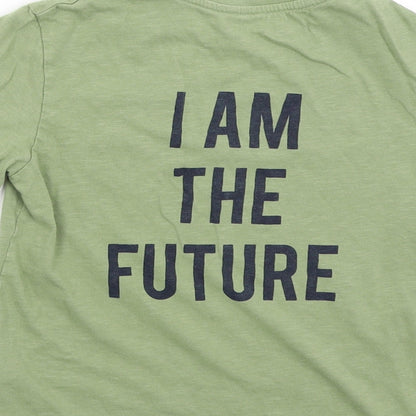 La Redoute Boys Green   Basic T-Shirt Size 6 Years  - I am the Future
