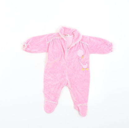 Ballon Rouge Baby Pink   Babygrow One-Piece Size 3-6 Months