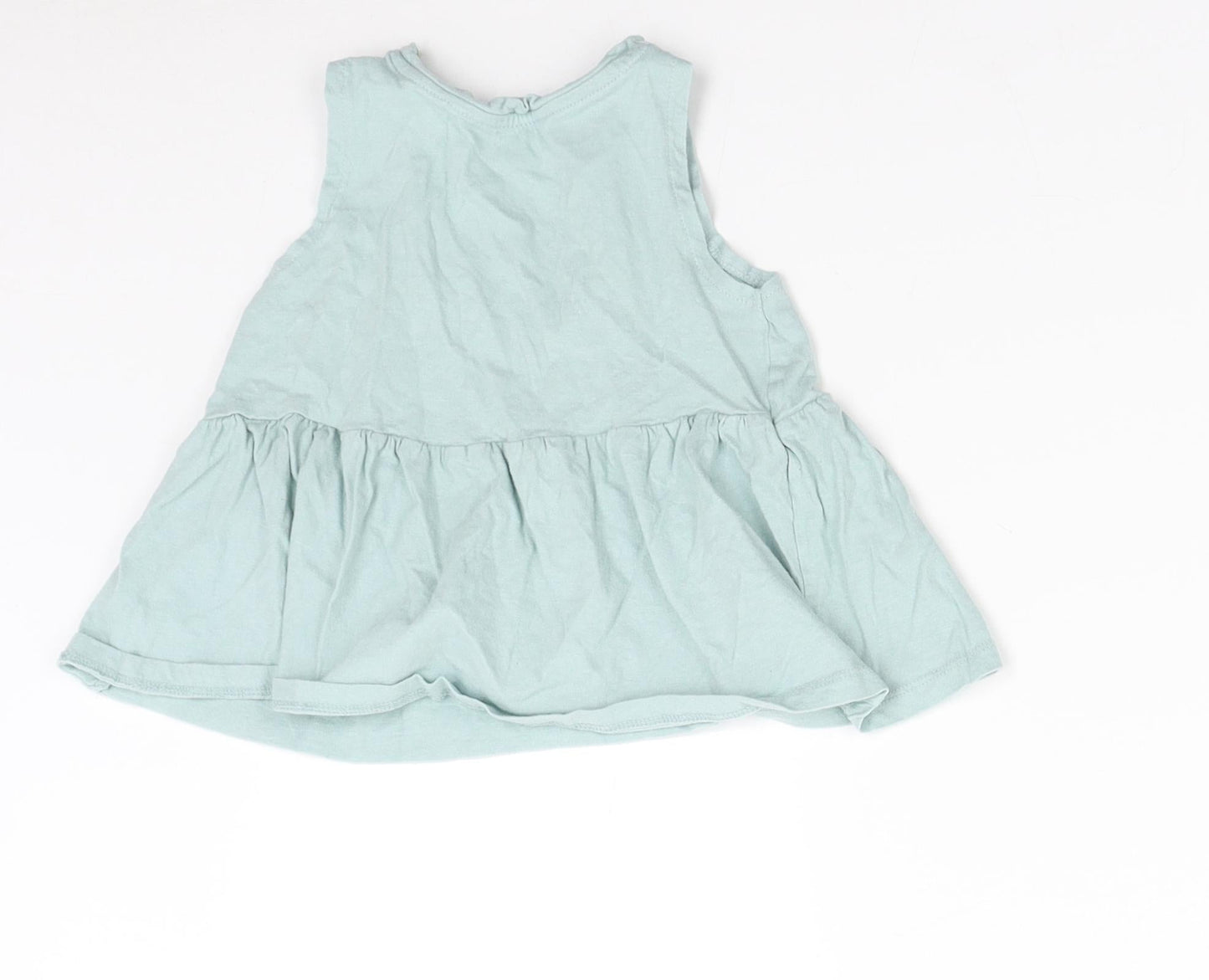 Pep&Co Girls Green   T-Shirt Dress  Size 3-4 Years
