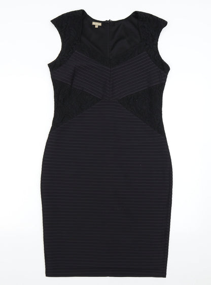 M&Co Womens Black   Shift  Size 12