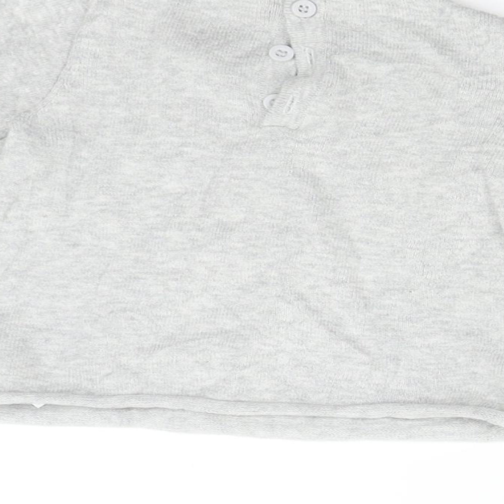 Mothercare Baby Grey  Knit Pullover Jumper Size 3-6 Months  - Reindeer