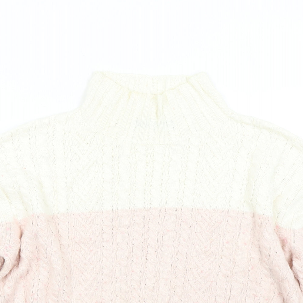 Womens UK Size M M&S Multicoloured Pullover Jumper