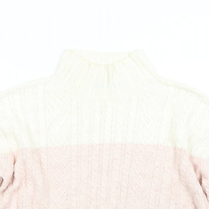 Womens UK Size M M&S Multicoloured Pullover Jumper
