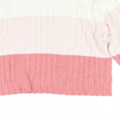 Womens UK Size M M&S Multicoloured Pullover Jumper