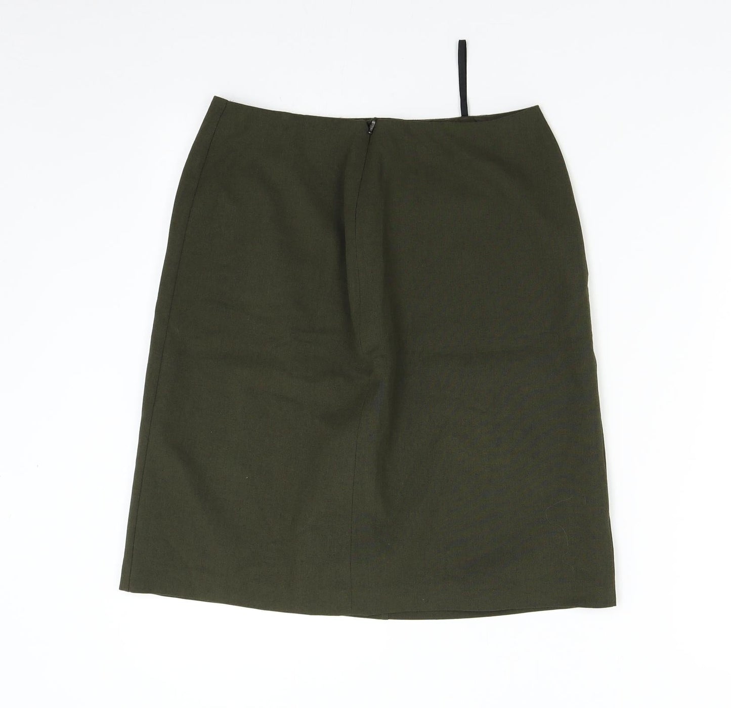 M&S Womens Green    Suit Skirt Size 10 L20 in - Smart Office Corporate