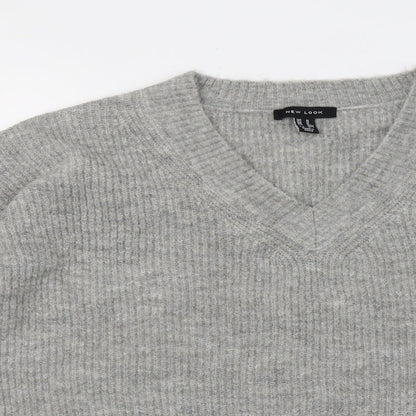 newlook Womens Grey   Pullover Sweatshirt Size M
