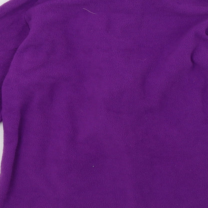 bottom Womens Purple   Pullover Sweatshirt Size M