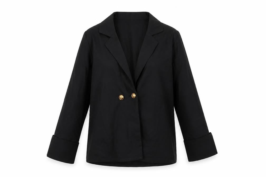 Womens UK Size 8 Boohoo Black Jacket