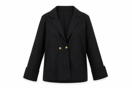 Womens UK Size 8 Boohoo Black Jacket