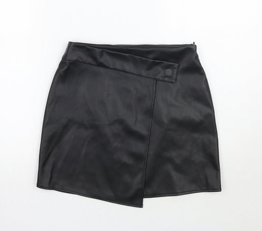 Primark Womens Black   A-Line Skirt Size 8