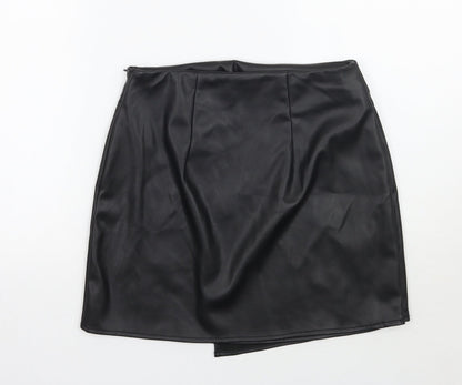 Primark Womens Black   A-Line Skirt Size 8