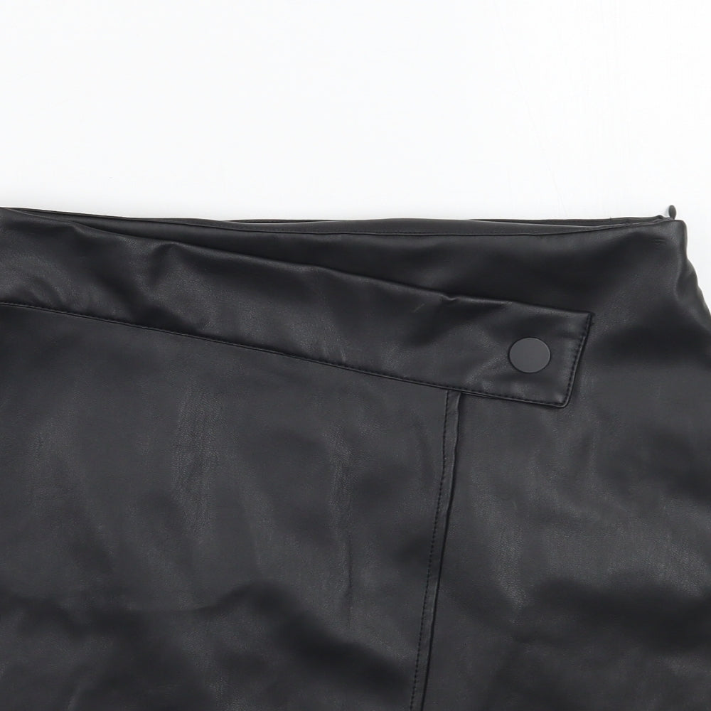Primark Womens Black   A-Line Skirt Size 8