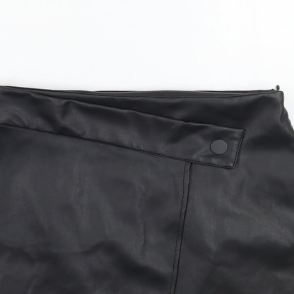 Primark Womens Black   A-Line Skirt Size 8