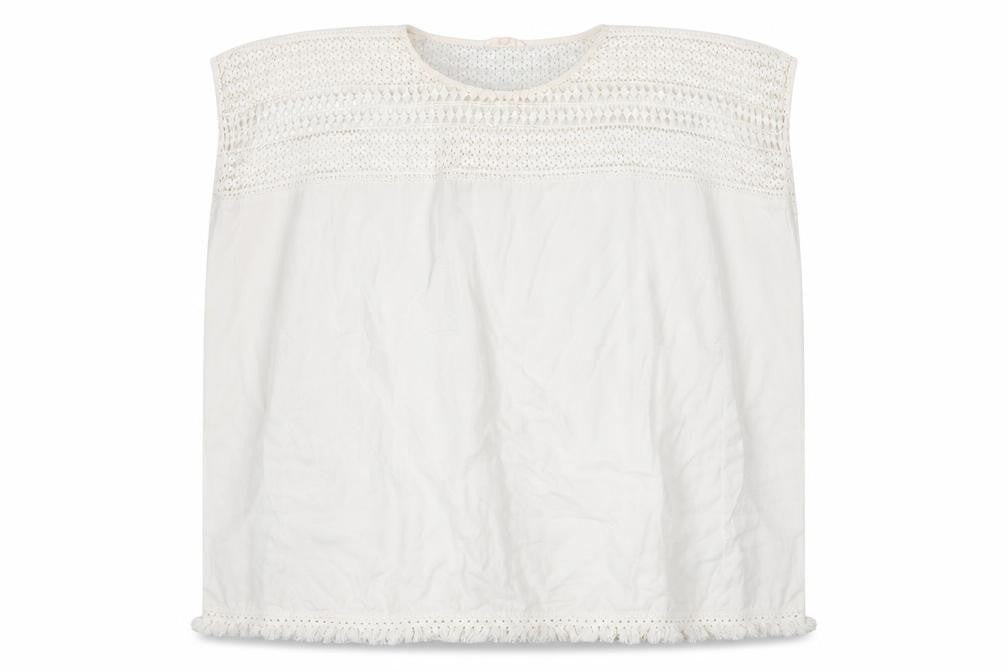 Front view of Next beach women’s white a-line, size M
