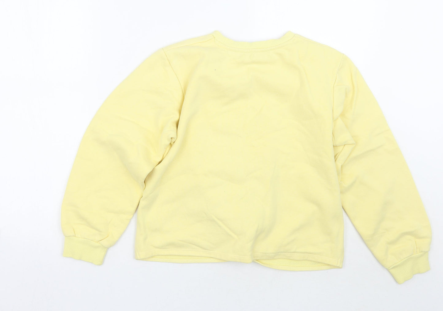 George Girls Yellow   Pullover Jumper Size 11-12 Years