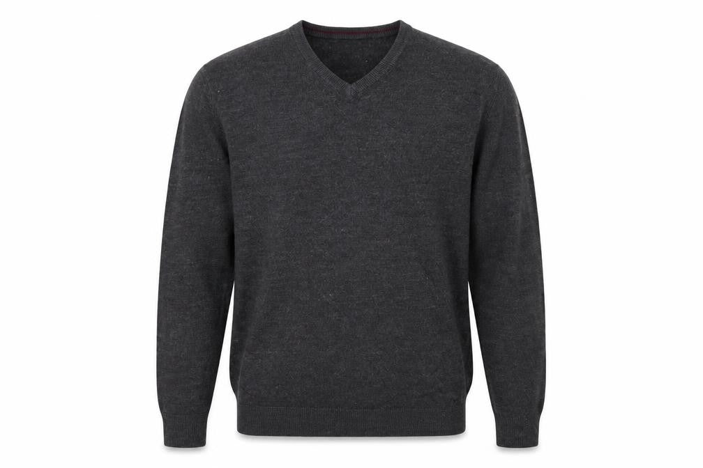 Mens UK Size M Easy Brown Pullover Jumper