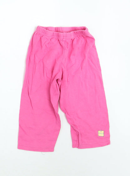 Mothercare Girls Pink   Sweatpants Trousers Size 2 Years