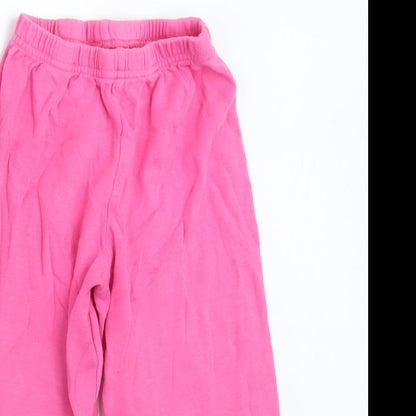 Mothercare Girls Pink   Sweatpants Trousers Size 2 Years