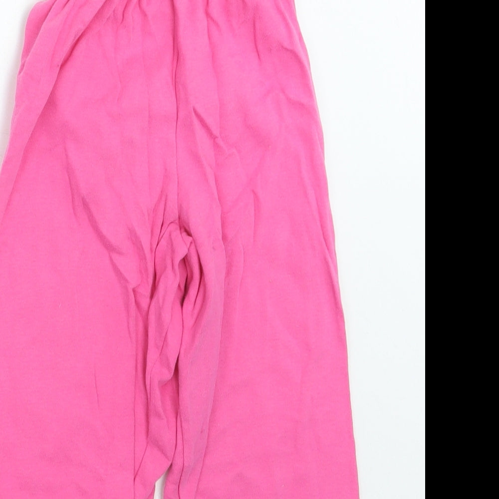 Mothercare Girls Pink   Sweatpants Trousers Size 2 Years
