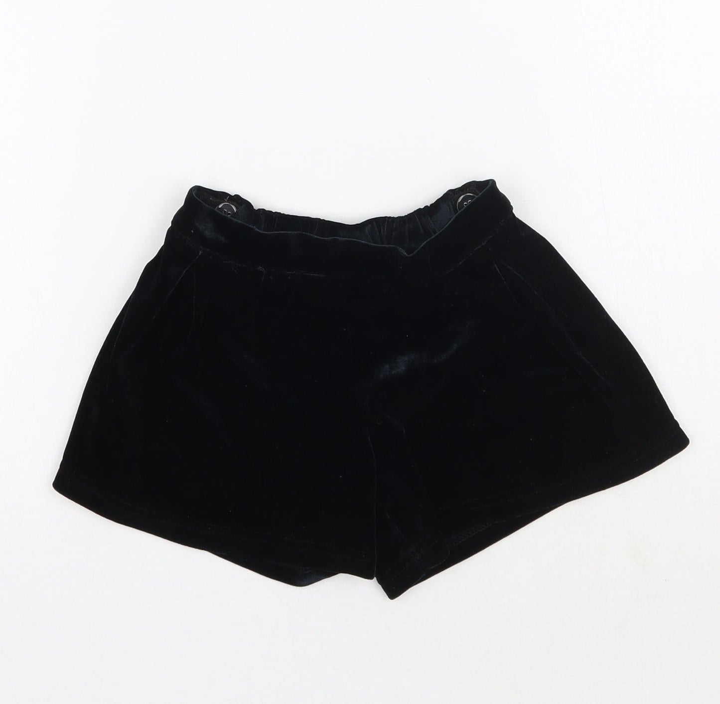 Marks and Spencer Girls Black   Sailor Shorts Size 2-3 Years