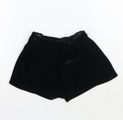 Marks and Spencer Girls Black   Sailor Shorts Size 2-3 Years