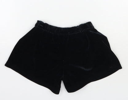 Marks and Spencer Girls Black   Sailor Shorts Size 2-3 Years