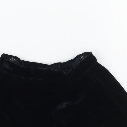 Marks and Spencer Girls Black   Sailor Shorts Size 2-3 Years