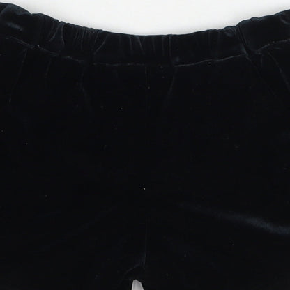 Marks and Spencer Girls Black   Sailor Shorts Size 2-3 Years