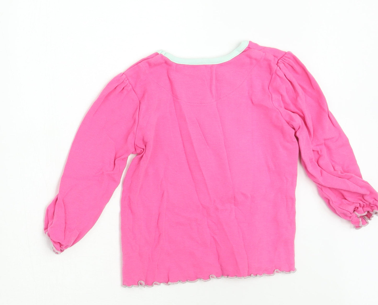 Mothercare Girls Pink   Basic T-Shirt Size 2 Years